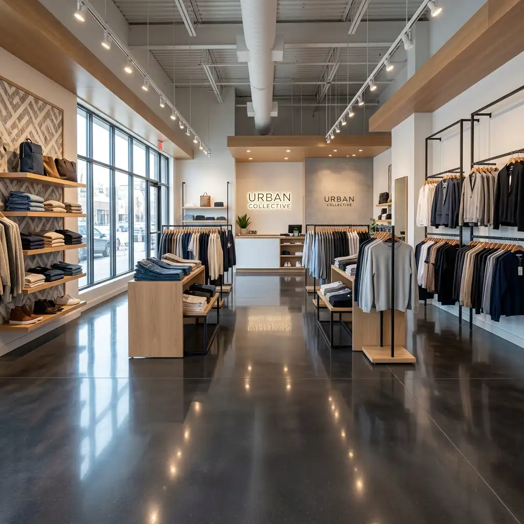 Clean shops and premises